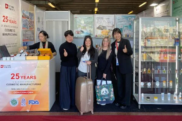 KEYING team at Cosmoprof Worldwide Bologna