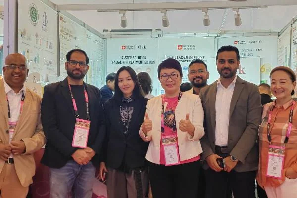 KEYING team at Beautyworld Middle East in Dubai